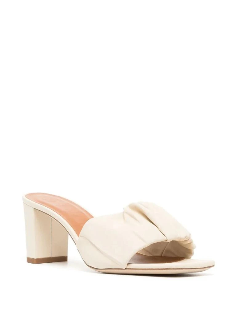 商品Staud|Staud Womens Francine Heel Sandals Ladies Shoes - Cream,价格¥2464,第2张图片详细描述