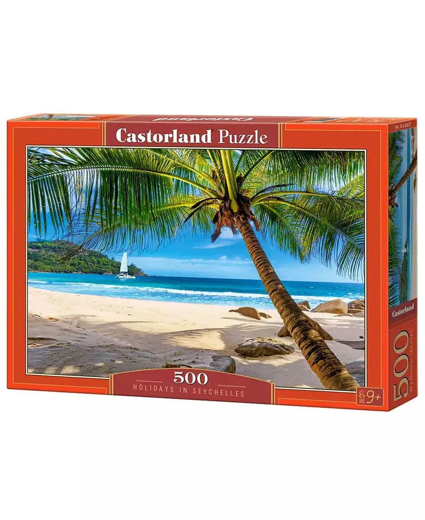 商品Castorland|Holidays in Seychelles 500 Piece Jigsaw Puzzle,价格¥150,第2张图片详细描述