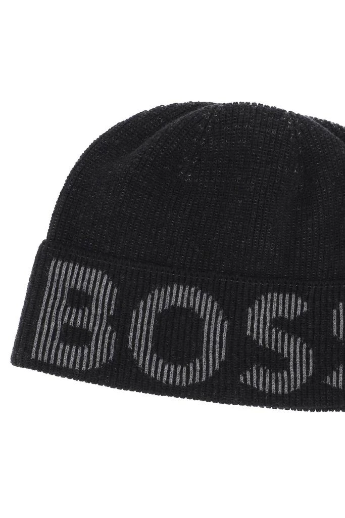 商品Hugo Boss|Boss lamico logo beanie,价格¥221,第3张图片详细描述