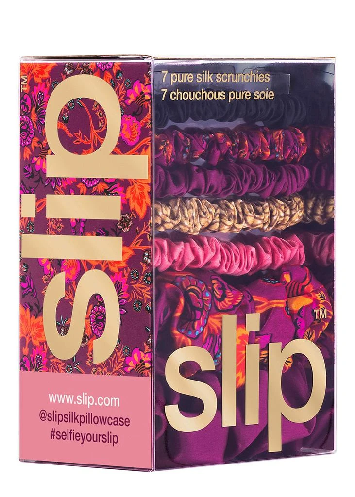 商品Slip|Pure Silk Scrunchies - Super Bloom Mega Set,价格¥353,第3张图片详细描述