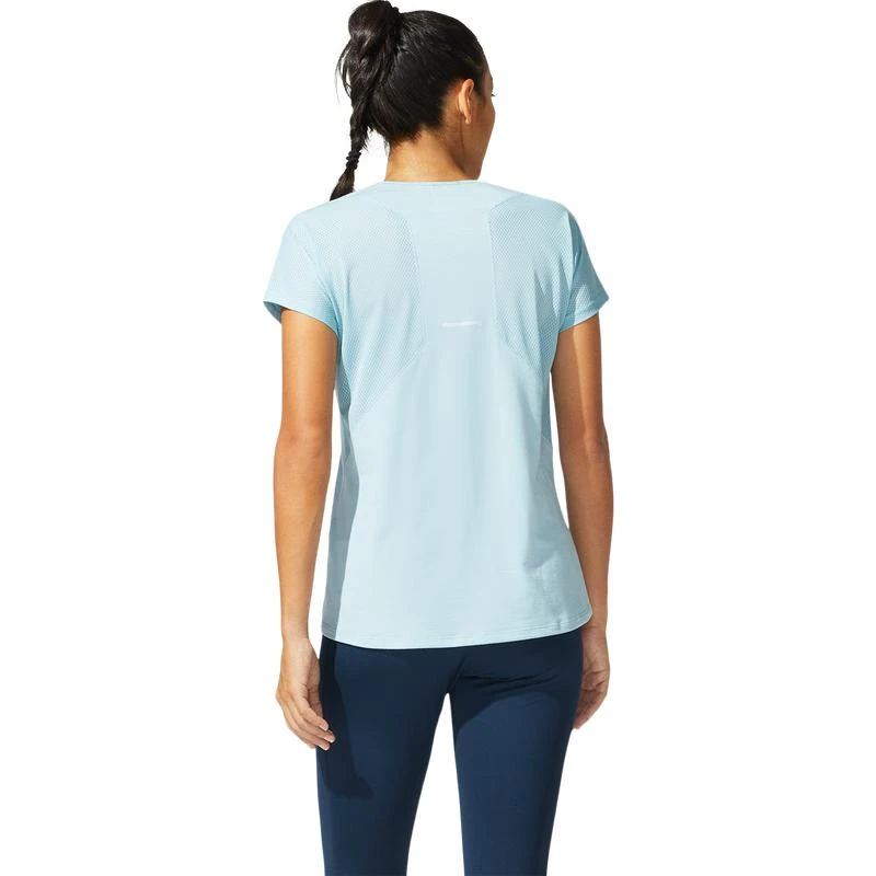 商品Asics|ASICS® V-Neck Short Sleeve Running Top - Women's,价格¥261,第2张图片详细描述