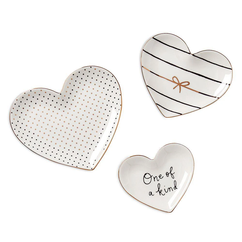 3 Piece Catch All Heart Dishes 商品