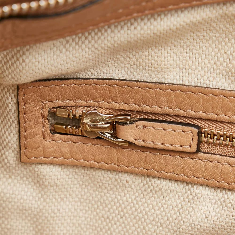 Gucci Beige/Brown Canvas and Leather Soho Cellarius Tote Bag 商品