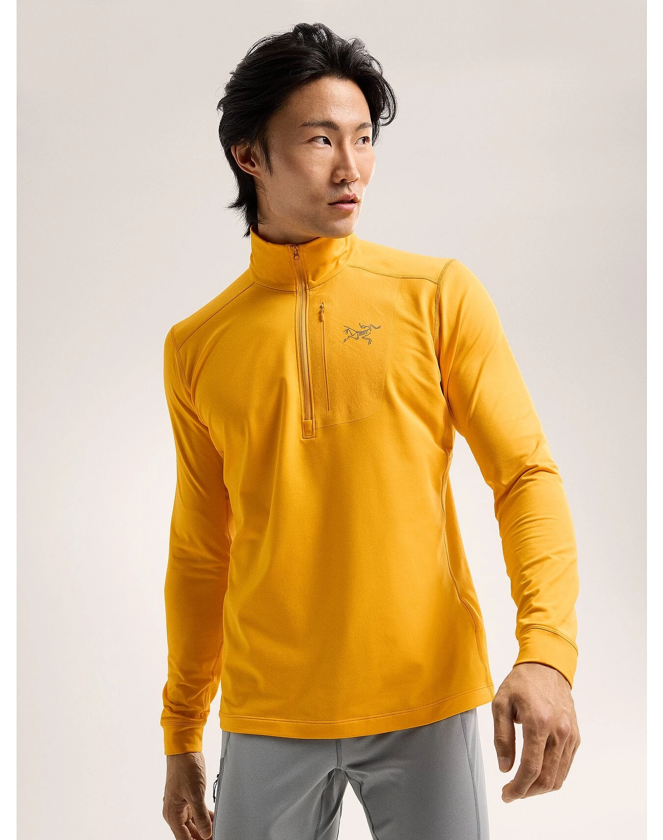 商品Arc'teryx|Arc'teryx 男士针织毛衣 X000005253EDZIZA 橙色,价格¥1277,第3张图片详细描述