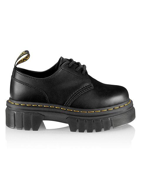 Audrick 3-Eye Leather Platform Shoes商品第1张图片规格展示