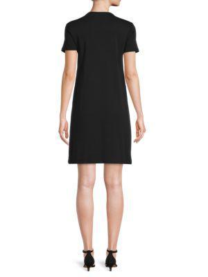 商品Calvin Klein|Solid-Hued Henley Dress,价格¥177-¥213,第4张图片详细描述