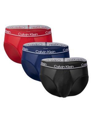 商品Calvin Klein|3-Pack Logo Hipster Briefs,价格¥162,第3张图片详细描述