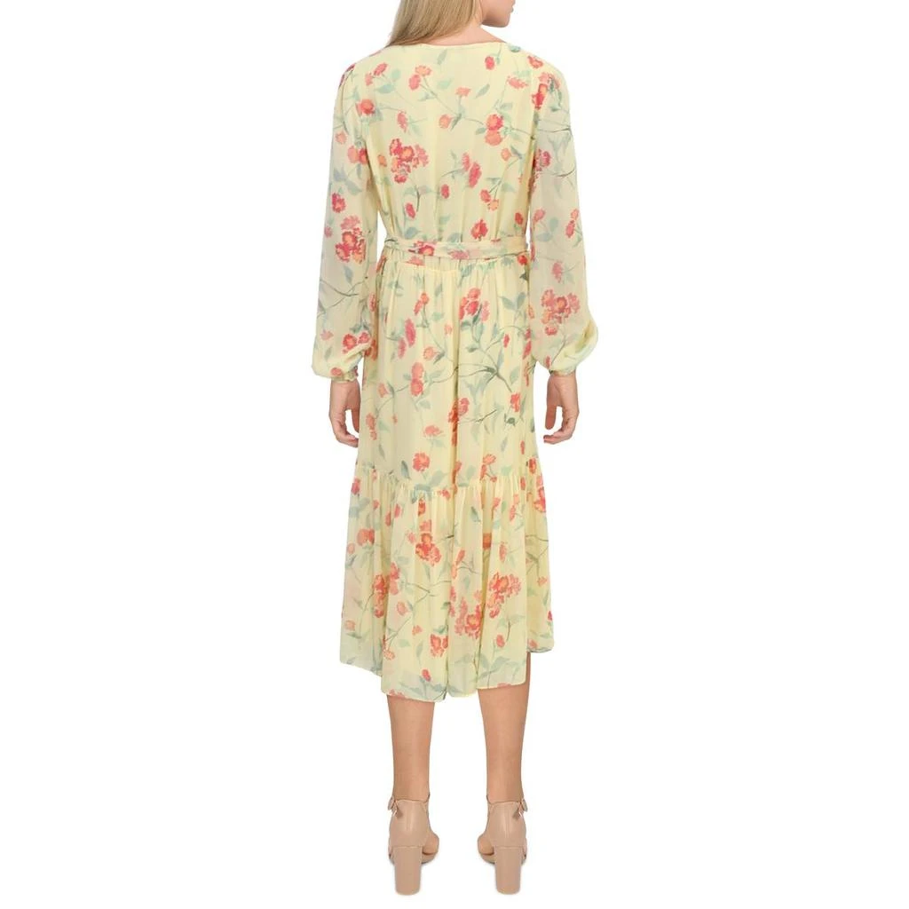 商品Ralph Lauren|Lauren Ralph Lauren Womens Chiffon Floral Wear to Work Dress,价格¥337,第2张图片详细描述