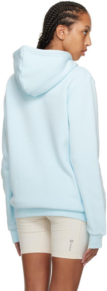 商品Adidas|Blue Adicolor Essentials Trefoil Hoodie,价格¥489,第5张图片详细描述