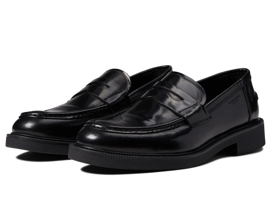 商品Vagabond Shoemakers|Alex Polished Leather Penny Loafer,价格¥1301,第1张图片