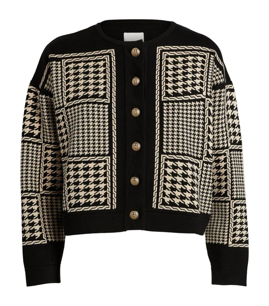 商品Sandro|Houndstooth Cardigan,价格¥2120,第1张图片