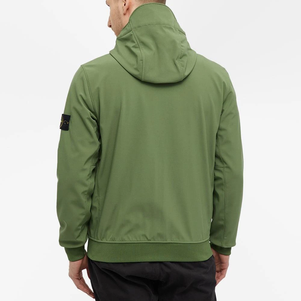 商品Stone Island|Stone Island Soft Shell-R Hooded Jacket,价格¥3224,第5张图片详细描述