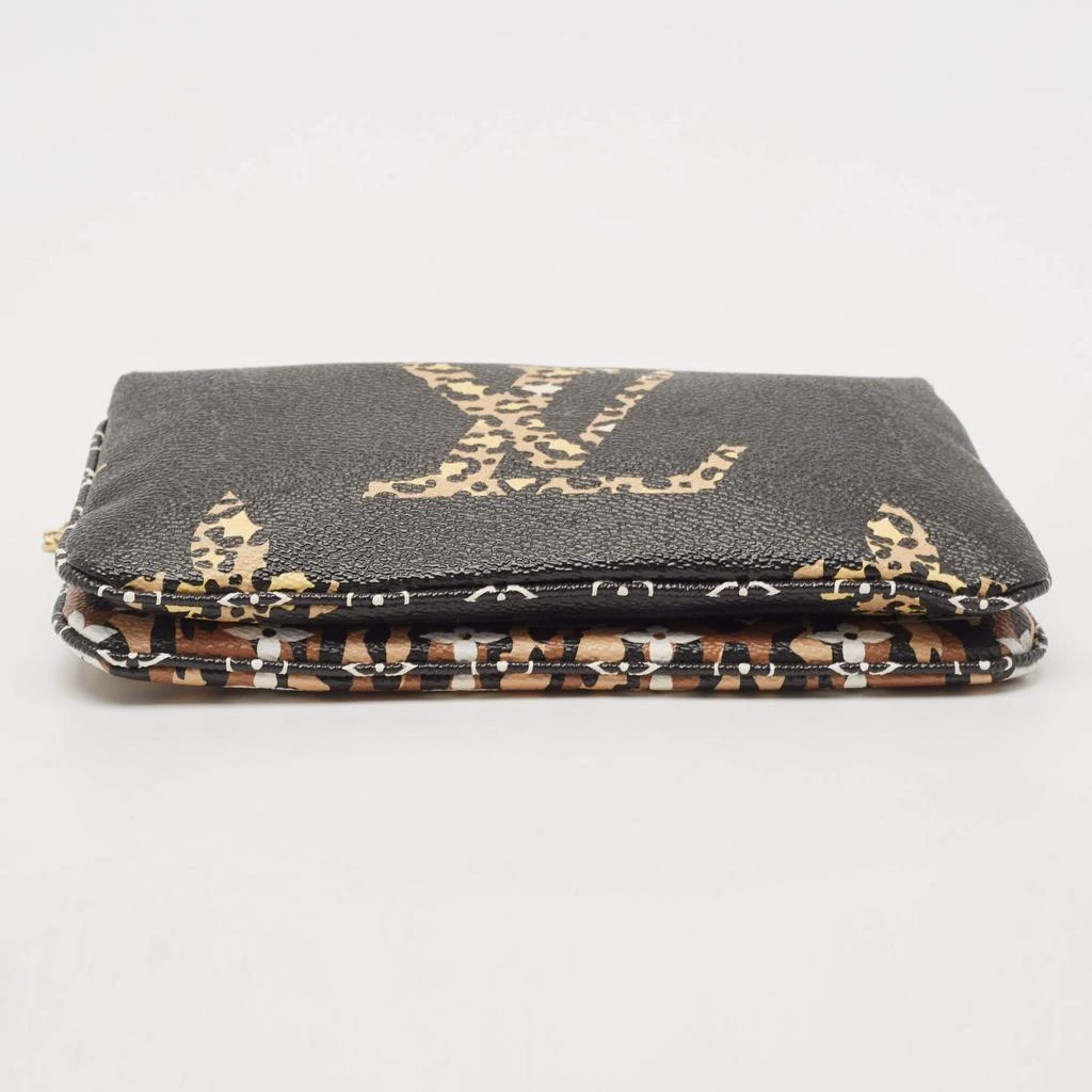 Louis Vuitton Black Monogram Giant Canvas Jungle Double Zip Pochette 商品