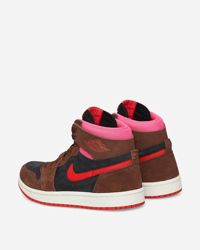 商品Jordan|WMNS Air Jordan 1 Zoom Air CMFT 2 Sneakers Cacao Wow / Black / Hyper Pink / Picante Red,价格¥1284,第5张图片详细描述