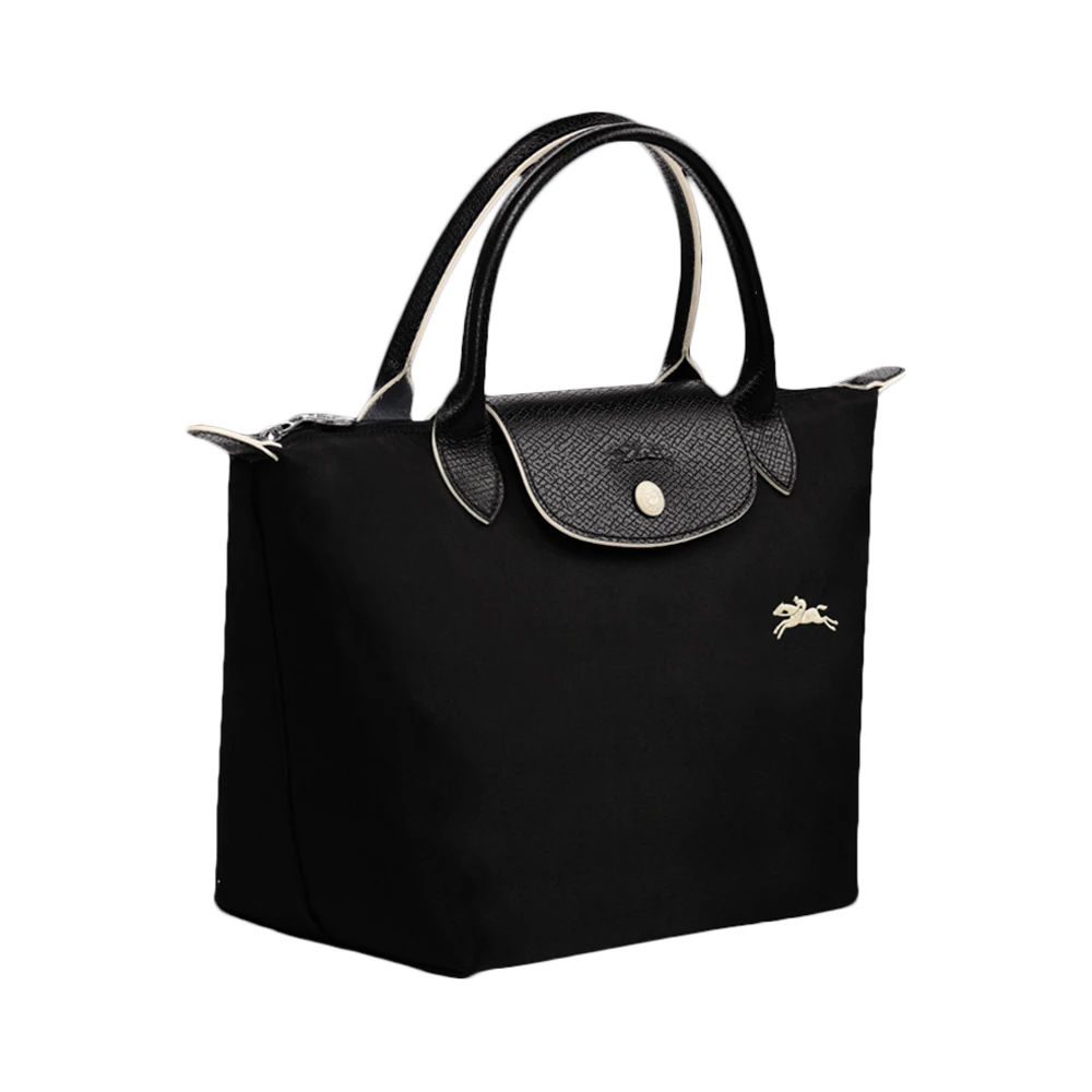 Longchamp 珑骧 女士黑色帆布包 1621619001 商品
