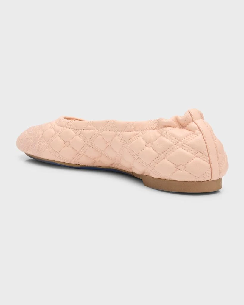 商品Burberry|Sadler Quilted Lambskin Ballerina Flats,价格¥6041,第5张图片详细描述