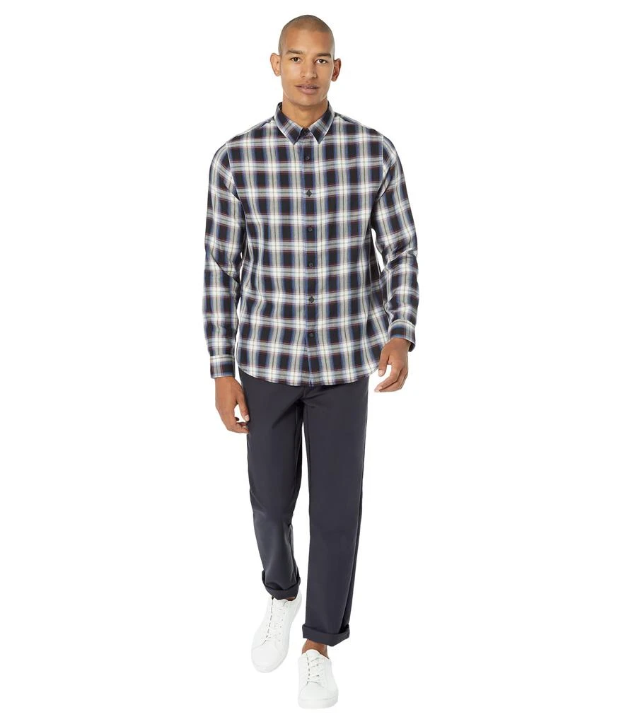 商品Vince|Fountain Shadow Plaid Long Sleeve,价格¥438,第4张图片详细描述