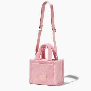 商品Marc Jacobs|Marc Jacobs Women's The Mini Tote Bag Terry - White,价格¥1735,第5张图片详细描述