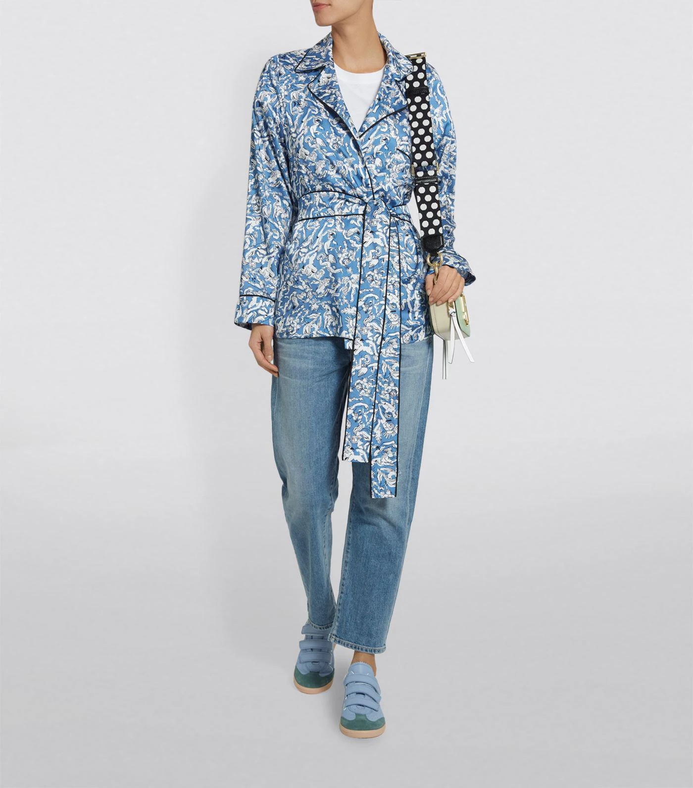 商品Victoria Beckham|Grecian Motif Shirt,价格¥3148,第4张图片详细描述