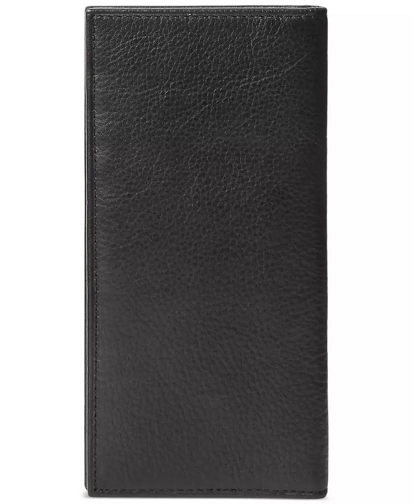 商品Ralph Lauren|Men's Pebbled Leather Narrow Wallet,价格¥873,第3张图片详细描述