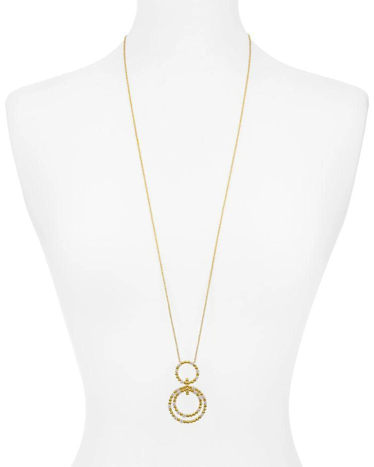 商品Nadri|Eclat Cubic Zirconia Circle Necklace, 32" ,价格¥493,第2张图片详细描述