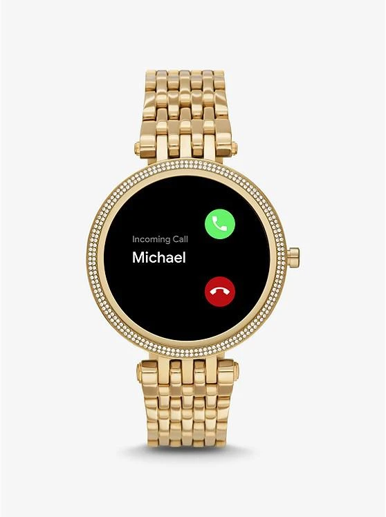 Gen 5E Darci Pavé Gold-Tone Smartwatch 商品