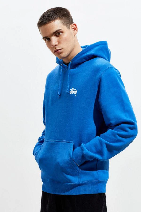 商品STUSSY|Stussy Basic Logo Hoodie Sweatshirt,价格¥680,第2张图片详细描述