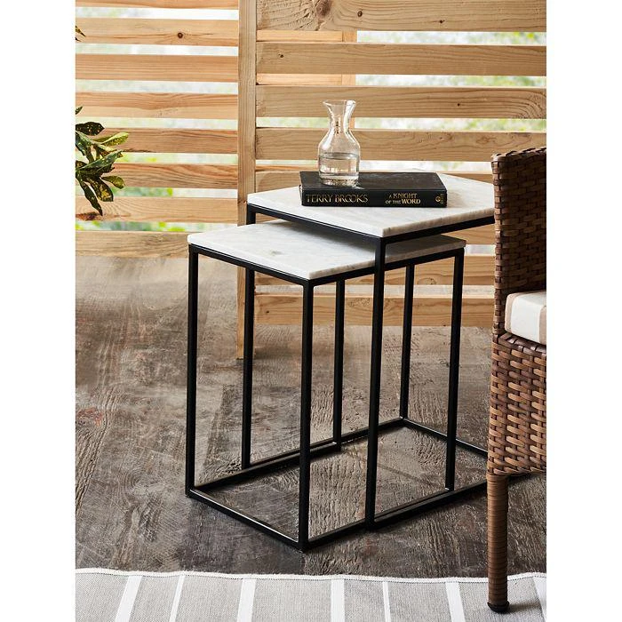 商品Ren-Wil|Chalmers 2 Piece Outdoor Nesting Tables,价格¥5427,第2张图片详细描述