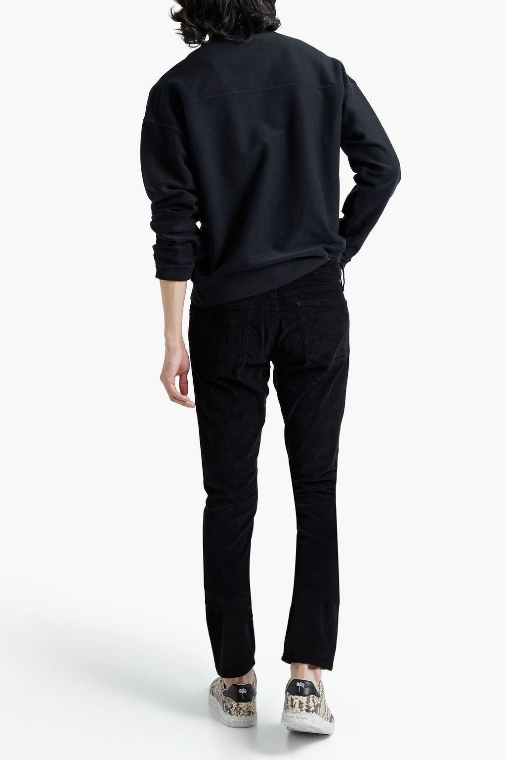 L'Homme skinny-fit cotton-blend corduroy pants商品第3张图片规格展示