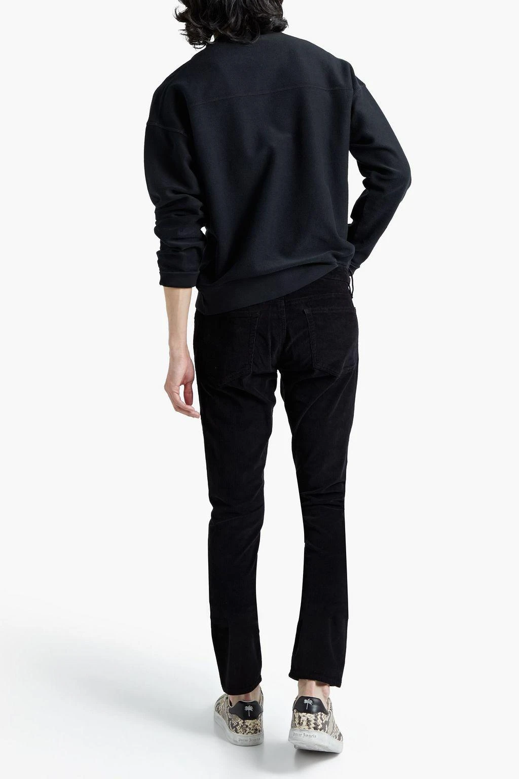 商品FRAME|L'Homme skinny-fit cotton-blend corduroy pants,价格¥407,第3张图片详细描述