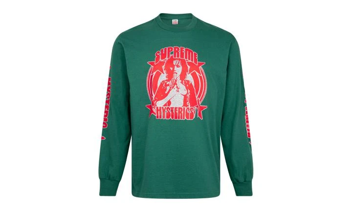 商品Supreme|Supreme Hysteric Glamour L/S Tee,价格¥815,第1张图片