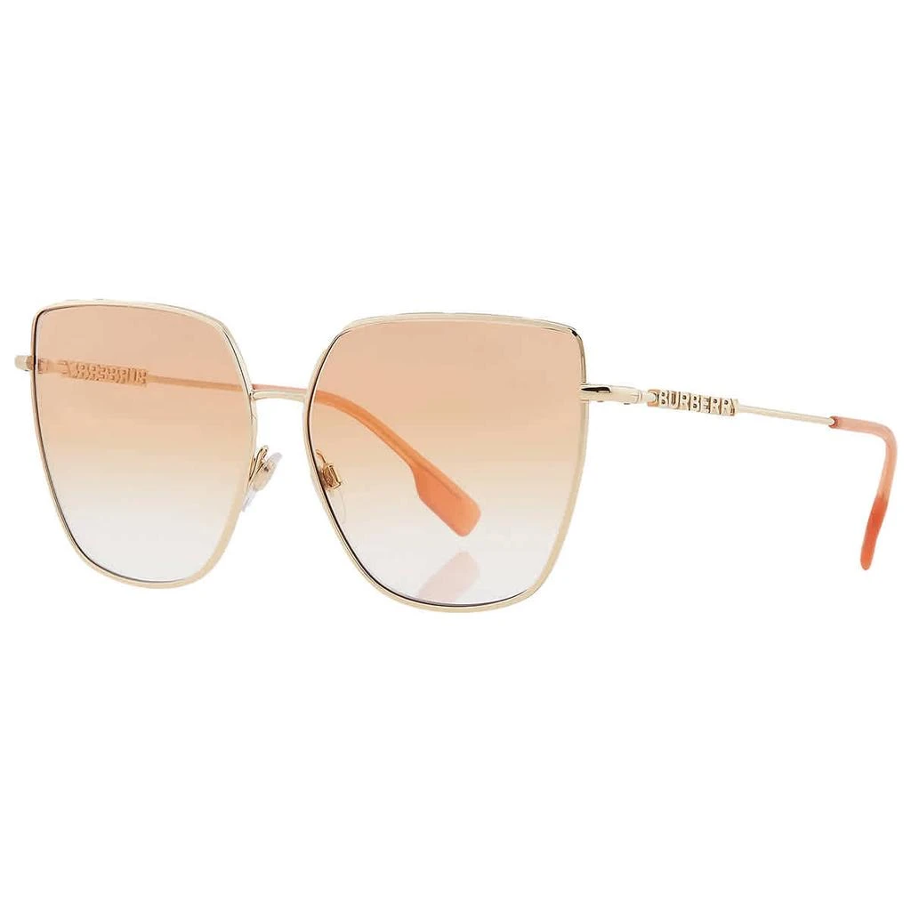 商品Burberry|Alexis Orange Gradient Butterfly Ladies Sunglasses BE3143 1109V0 61,价格¥768,第2张图片详细描述