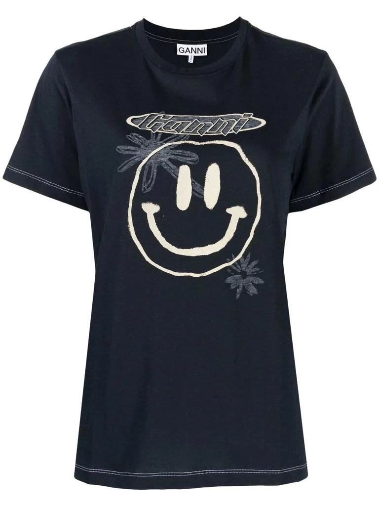 商品Ganni|Smiley t-shirt,价格¥317,第1张图片