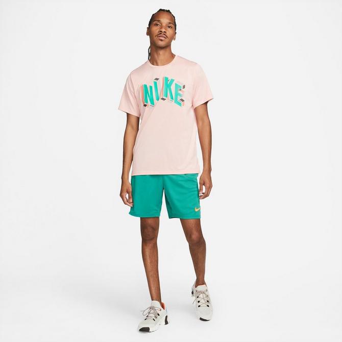 Men's Nike Pro Dri-FIT Graphic Print Short-Sleeve T-Shirt商品第5张图片规格展示