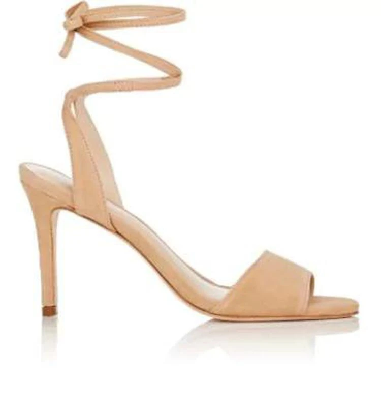 商品Loeffler Randall|Elyse Ankle-Tie Sandals,价格¥1035,第1张图片