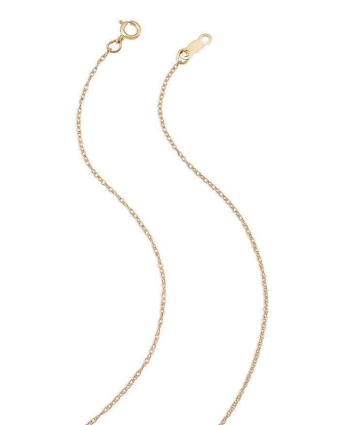 商品Bloomingdale's|Children's Swirl Cross Pendant Necklace in 14K Yellow Gold, 14",价格¥1850,第3张图片详细描述