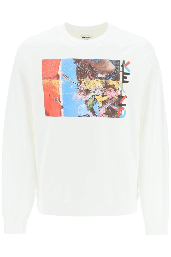 商品Kenzo|SWEATSHIRT WITH PHOTOGRAPHIC PRINT,价格¥887,第1张图片