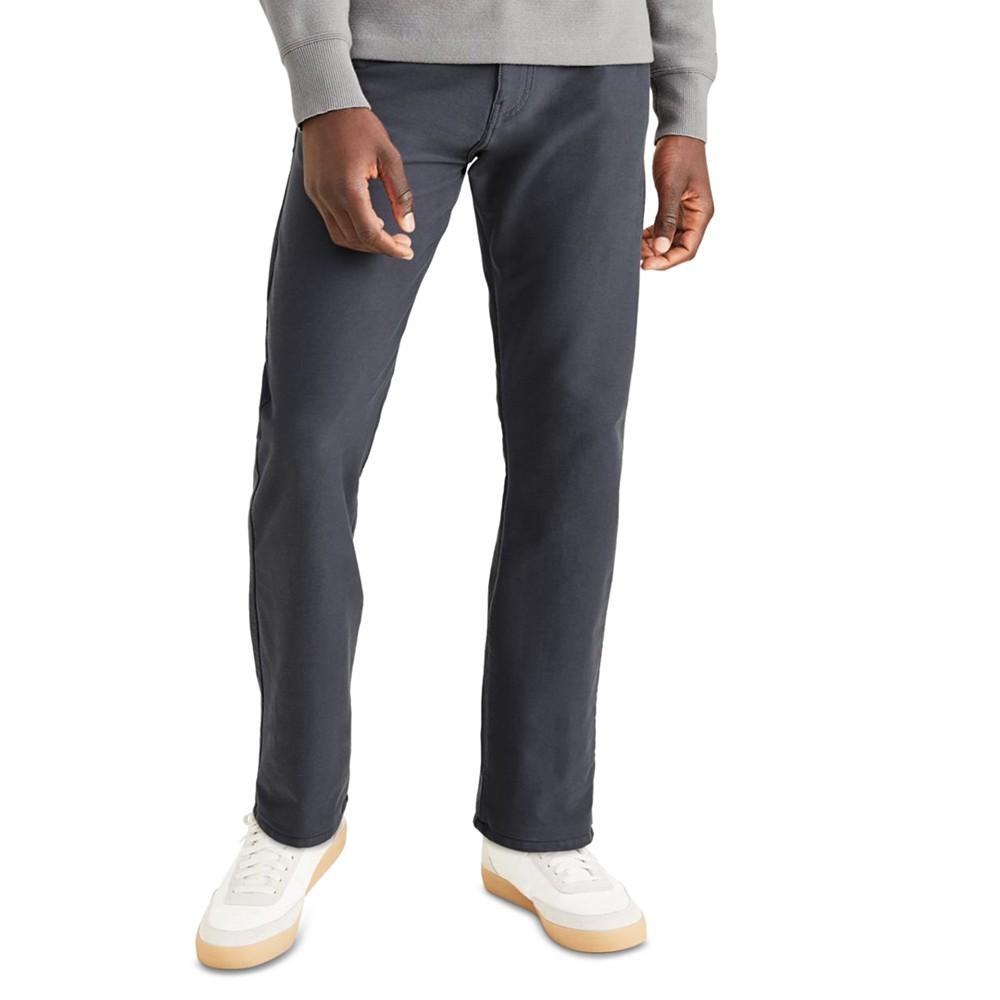 Men's Straight-Fit Comfort Knit Jean-Cut Pants商品第1张图片规格展示