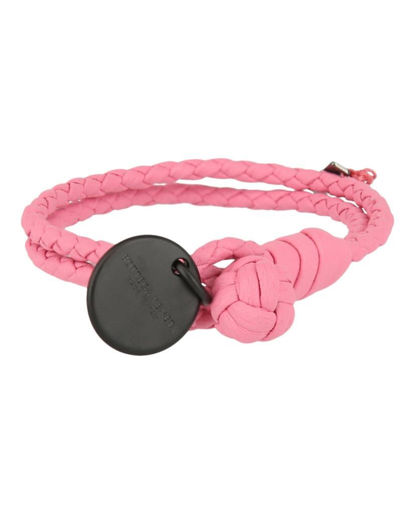 商品Bottega Veneta|Intrecciato Leather Wrap Bracelet,价格¥622-¥692,第1张图片