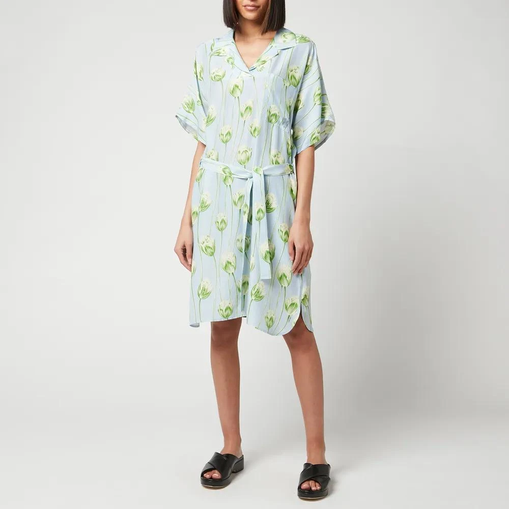 商品Kenzo|KENZO Women's Printed Shirting Waisted Dress,价格¥965,第3张图片详细描述