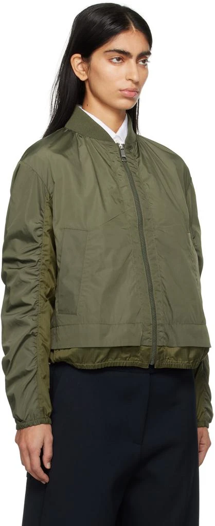 商品Hugo Boss|Khaki Paneled Bomber Jacket,价格¥2270,第2张图片详细描述