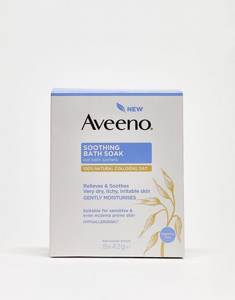 商品Aveeno|Aveeno Soothing Bath Soak (8 x 42g),价格¥107,第1张图片