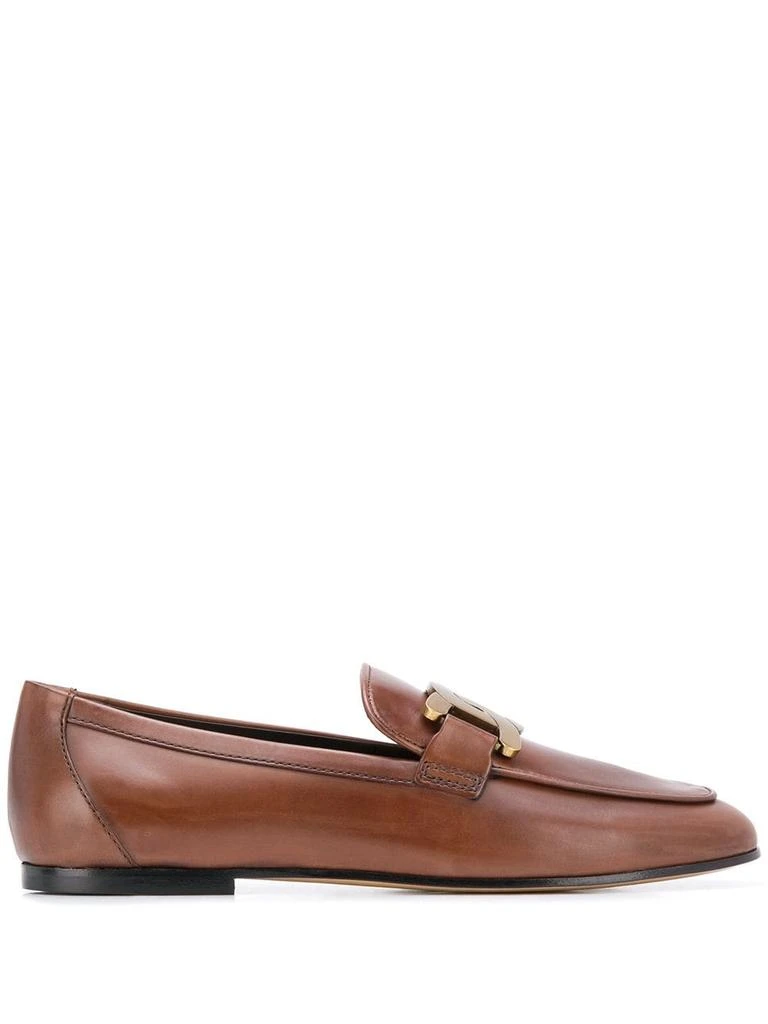 商品Tod's|TOD'S WOMEN KATE LEATHER LOAFERS,价格¥2479,第1张图片