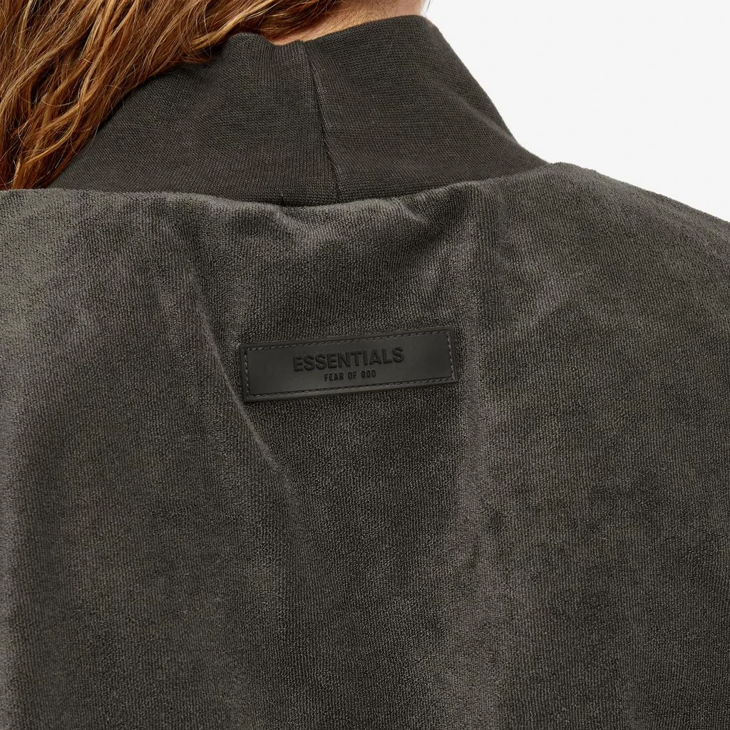 商品Essentials|Fear of God Essentials Pullover Mockneck Vest - Off-Black,价格¥385,第5张图片详细描述