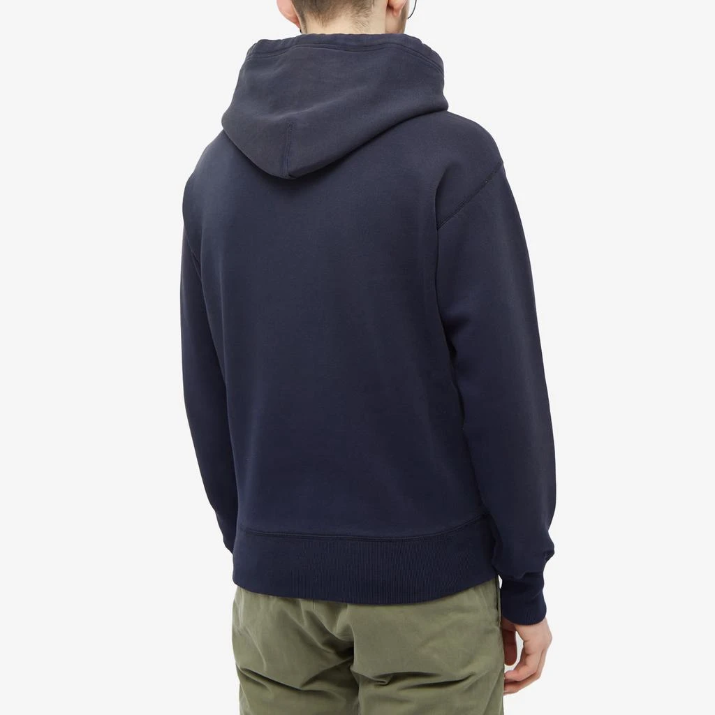 商品RRL|RRL Long Sleeve Hooded Pullover,价格¥1913,第3张图片详细描述