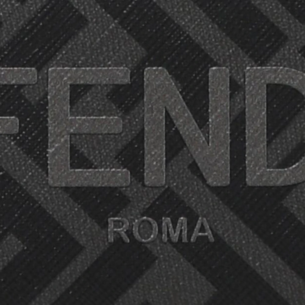 FENDI 男士灰色皮革卡夹 7M0328-AJJ8-F0TUH 商品