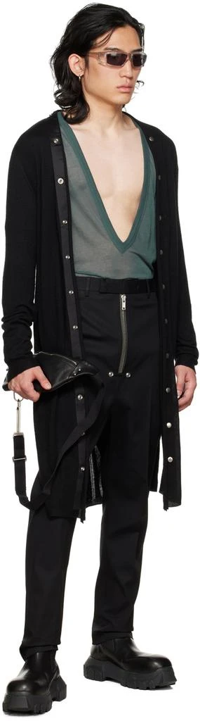商品Rick Owens|黑色 Geth Bela 长裤,价格¥6737,第4张图片详细描述