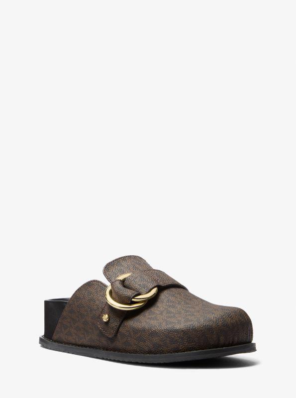 Michael Kors Jaden Signature Logo Clog - Sandals - Free