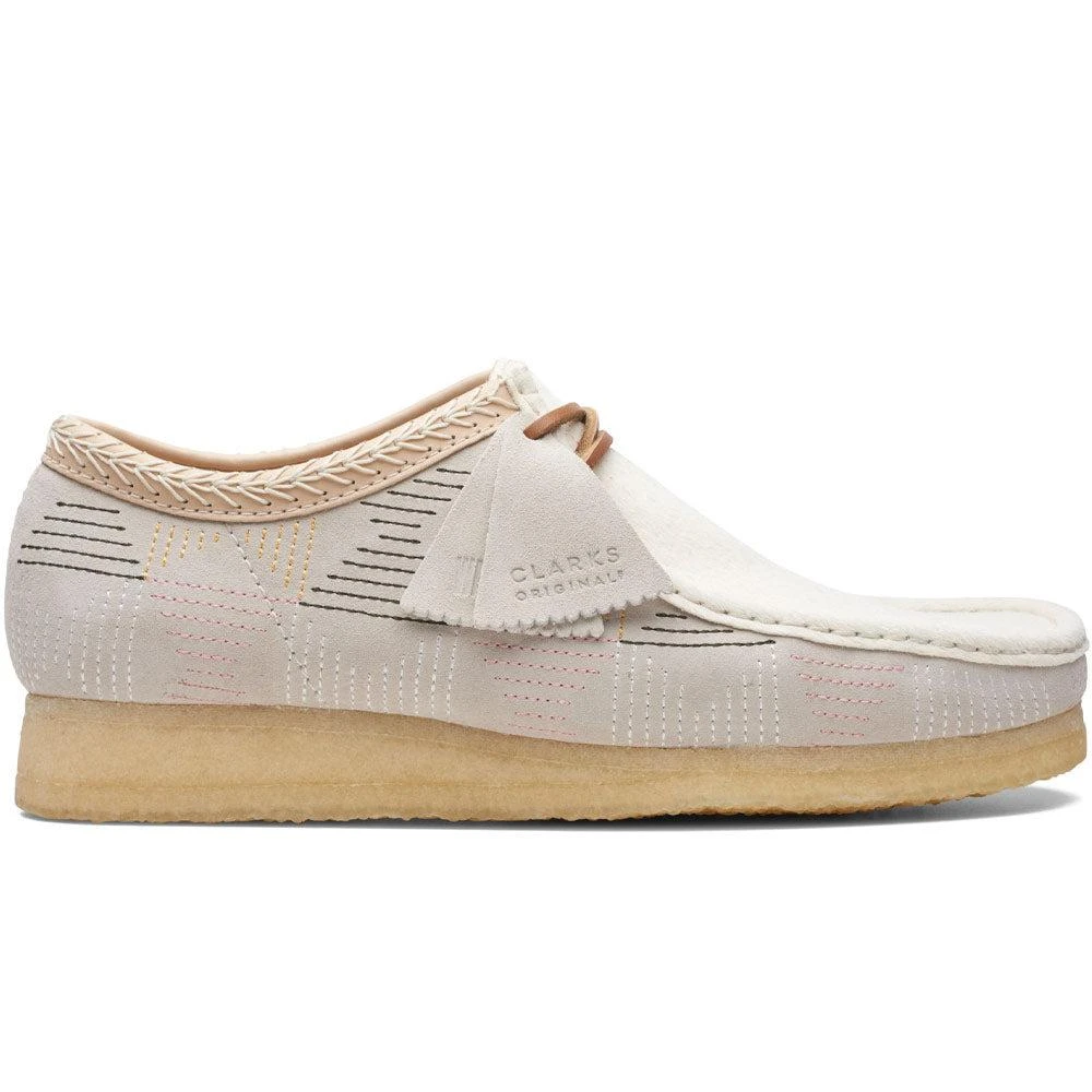 商品Clarks|Wallabee 'Off White Hairy',价格¥1822,第1张图片