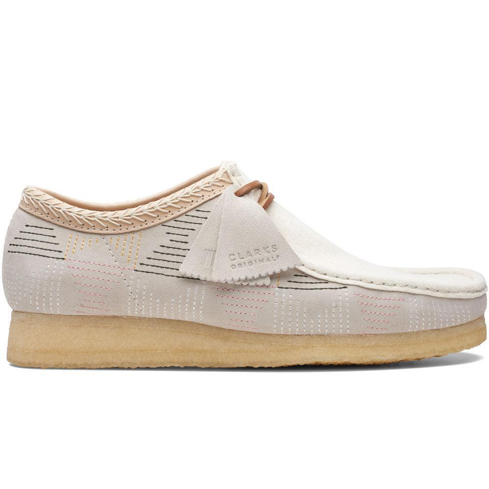 商品Clarks|Wallabee 'Off White Hairy',价格¥1726,第1张图片